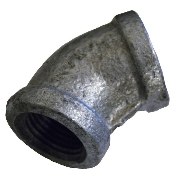 2in. Galvanized Iron 45Deg. Elbow, Banded